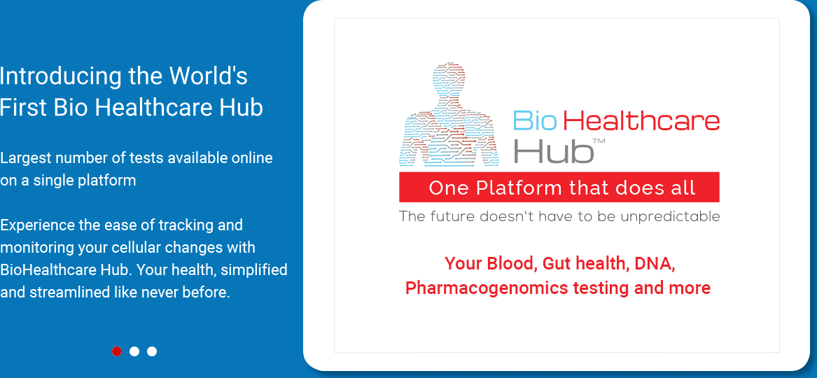 Blood, Gut health, DNA testing